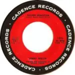 A red and black record label for sammy welch.